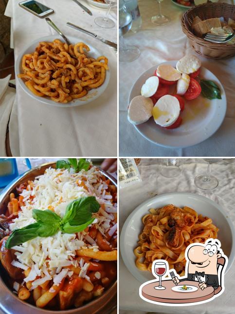 Platti al Trattoria La Ruota