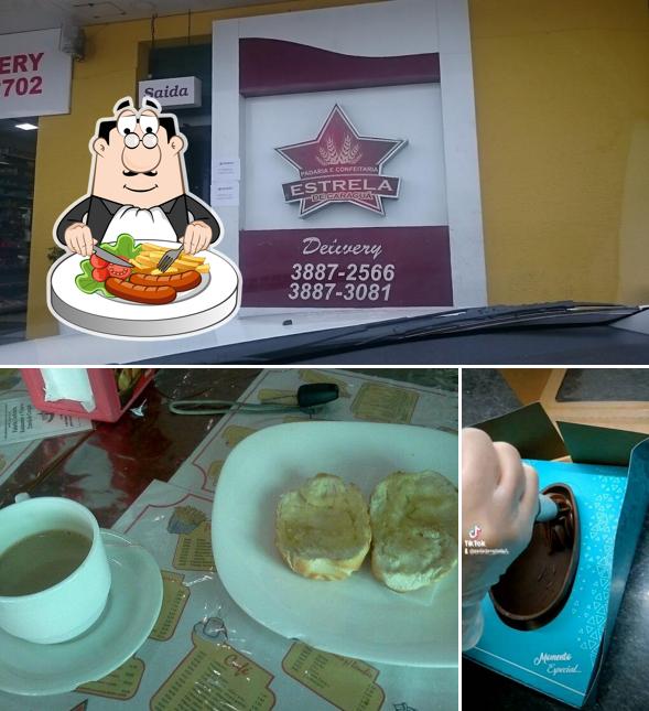 Comida em Padaria Estrela de Caraguá