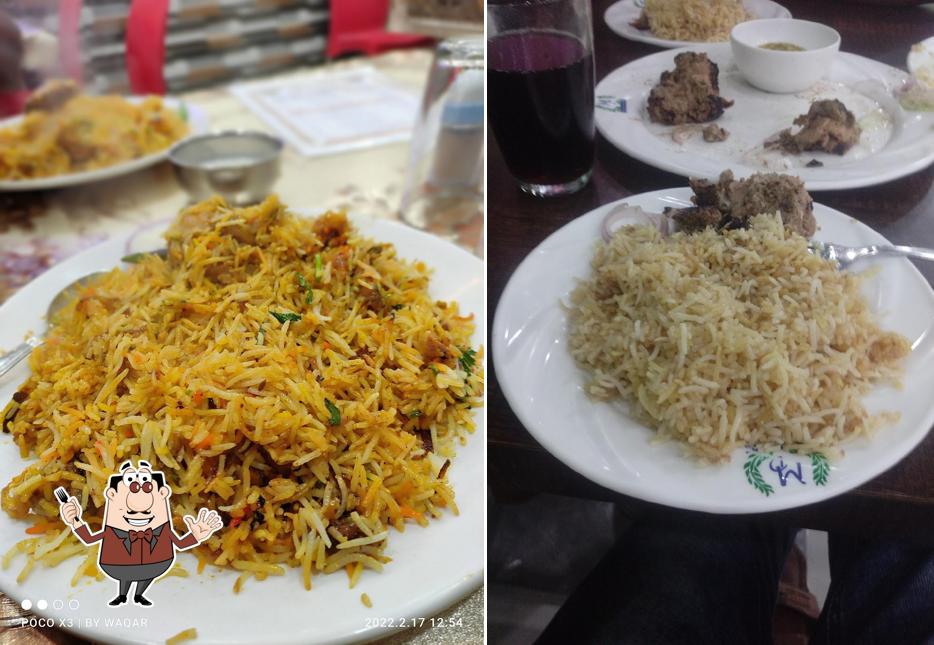 Food at Mughal Durbar Restaurant