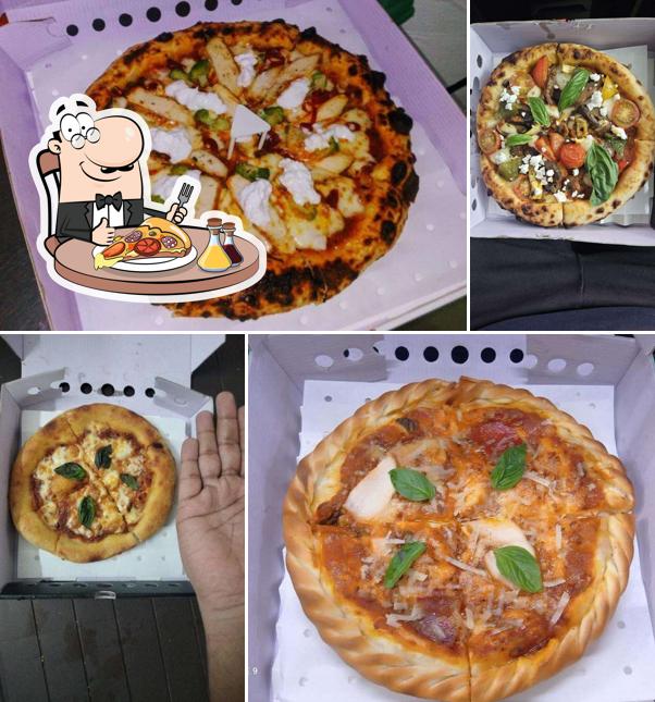 Order various types of pizza