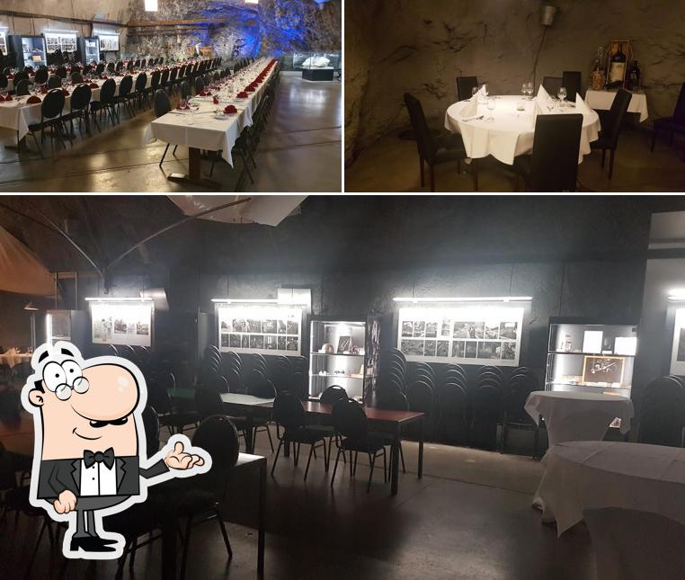 Siediti a un tavolo di Restaurant Bergwerk Gonzen