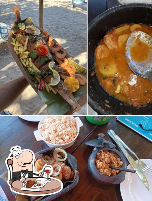 Prove pratos de carne no Canggu Beach Club