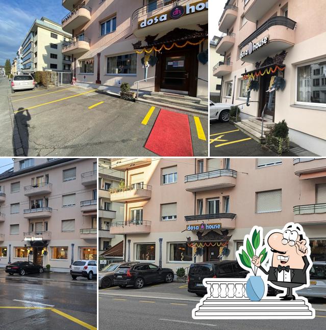 Gli esterni di Dosa House Viktoria