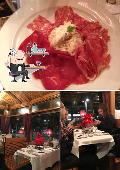 Tra le varie cose da Fondue-Tram si possono trovare la interni e dolce