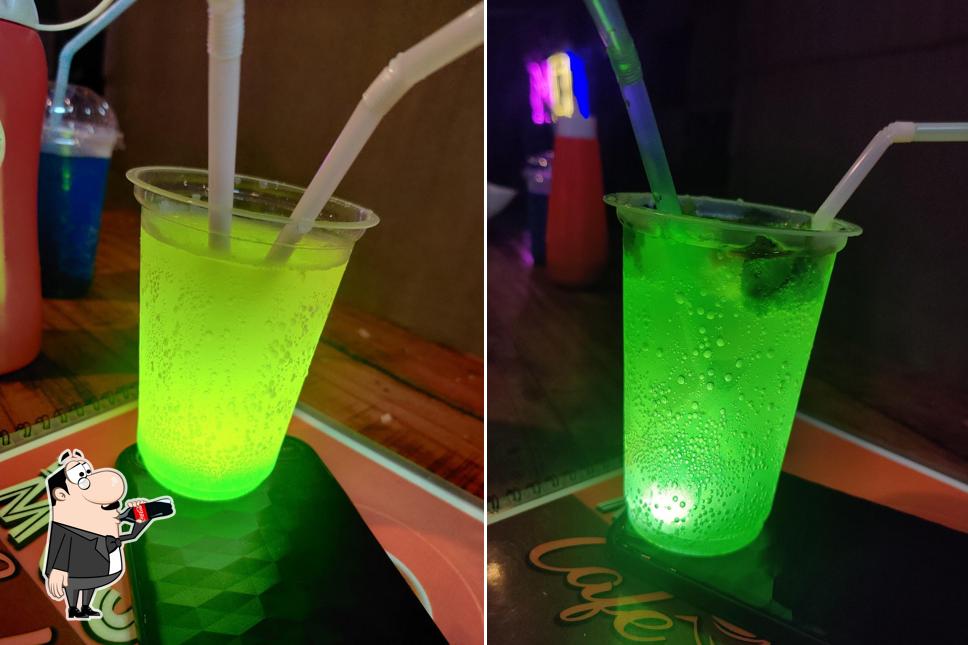 Pick a drink from the menu