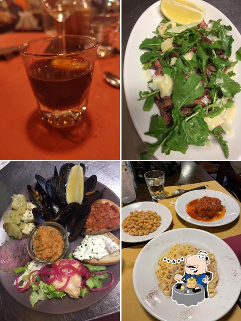 Mousse al cioccolato al Ristorante La Botteghina