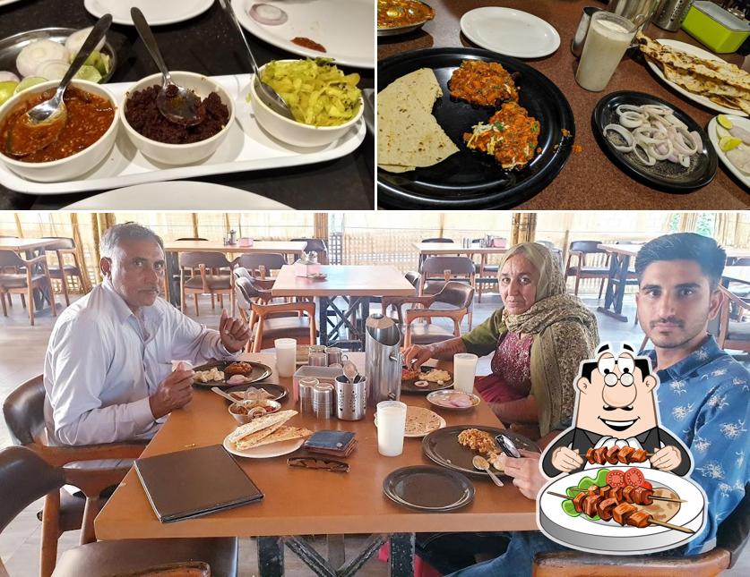 Food at The Grand Chamunda Restaurant