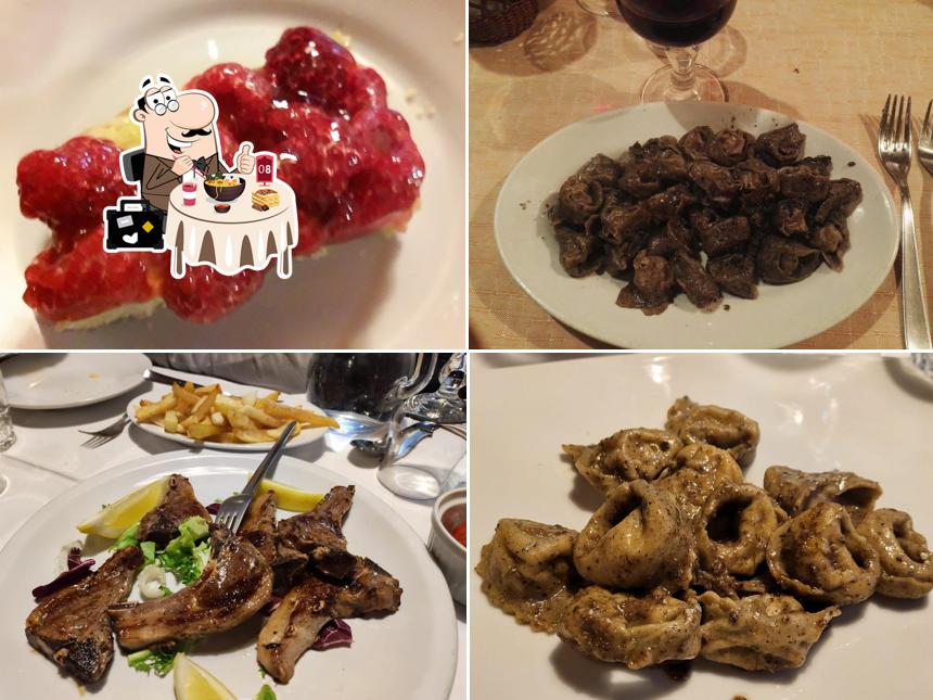 Cibo al Trattoria l'Osto
