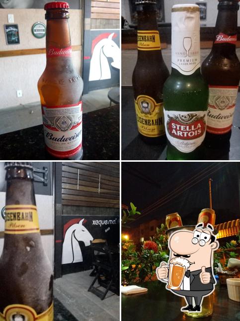 Você pode tomar um copo de cerveja leve ou escura