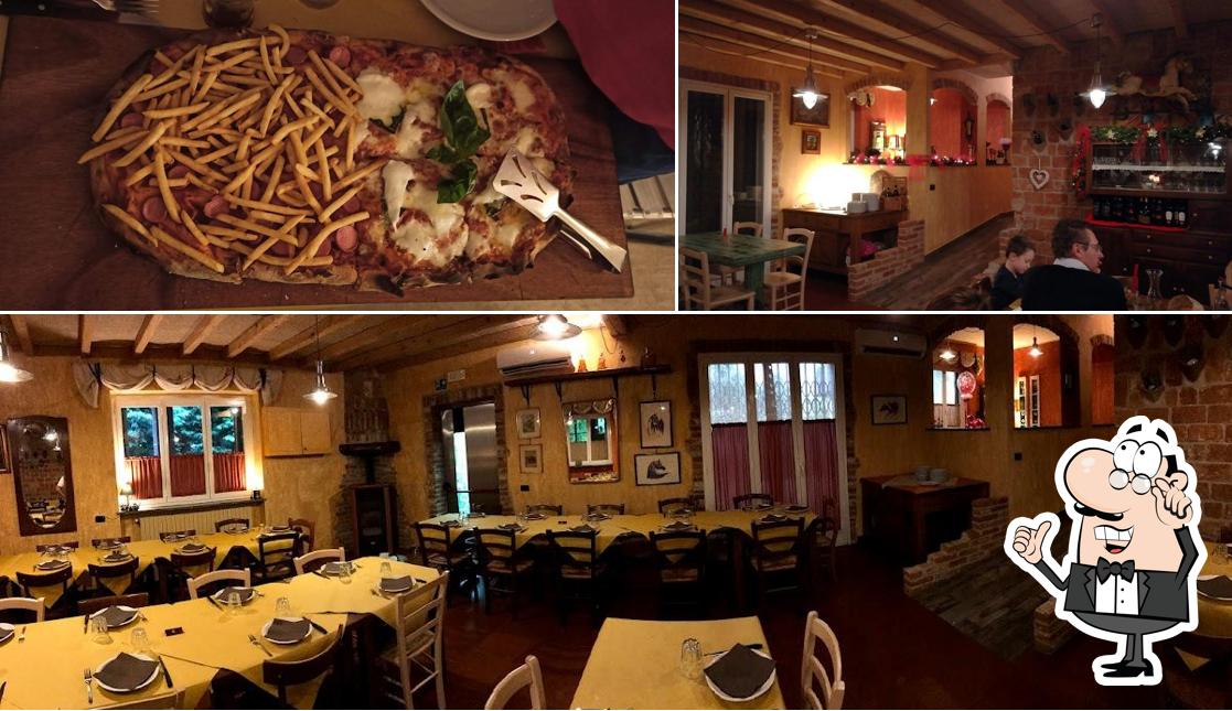 Guarda la immagine che mostra la interni e cibo di La Lanterna Galgagnano - Lo