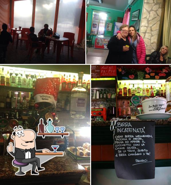 La immagine di interni e bancone da bar da Bar Buffet Stazione Polesella