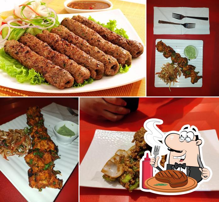 Buland Darbar - Biryani & Kebabs provides meat dishes