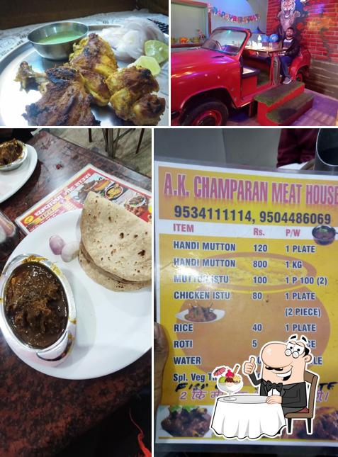 Champaran Meat House provides a number of sweet dishes
