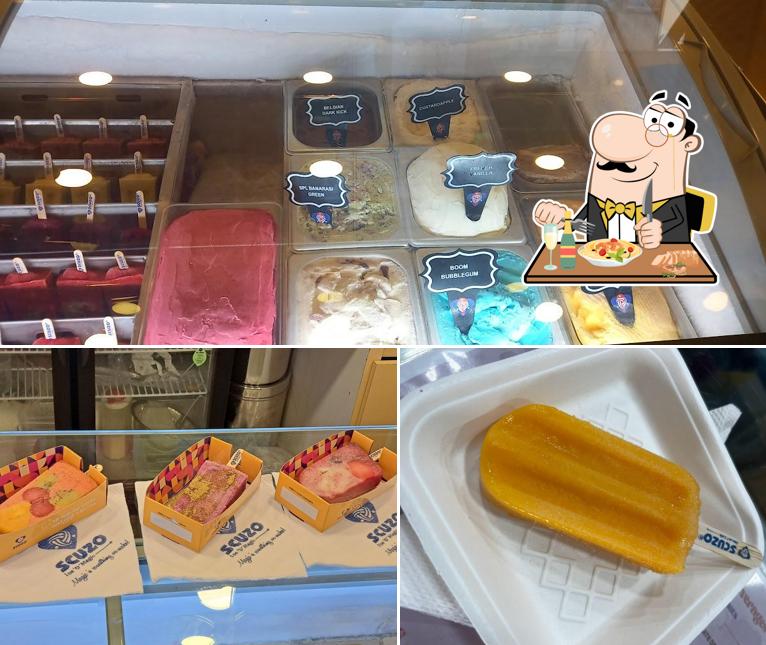 Meals at Scuzo Ice 'O' Magic