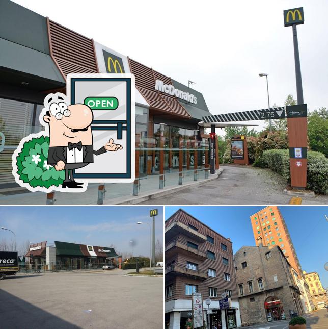 Gli esterni di McDonald's Padova Ovest