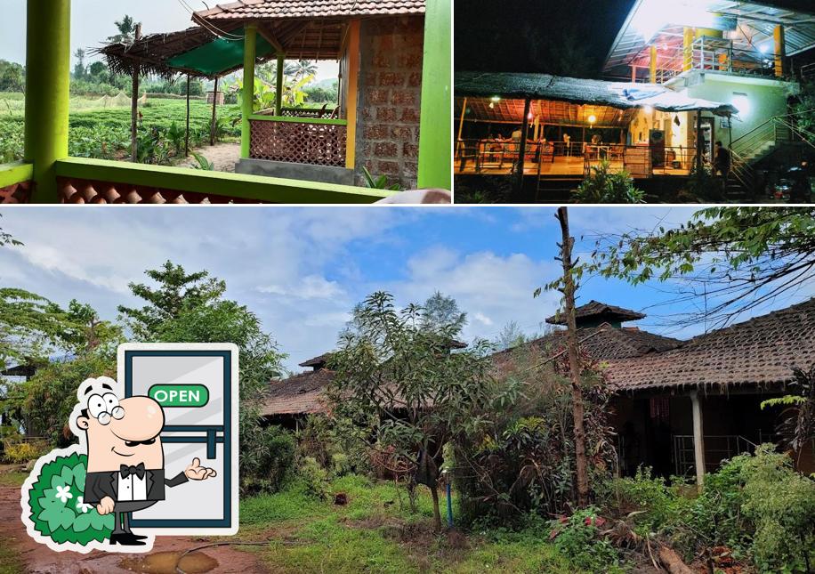 You can get some fresh air outside Lagoon Gokarna