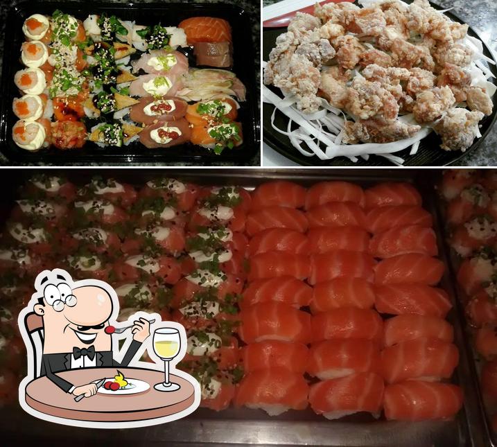 Comida em Disk Sushimi e Pizza Piraí RJ