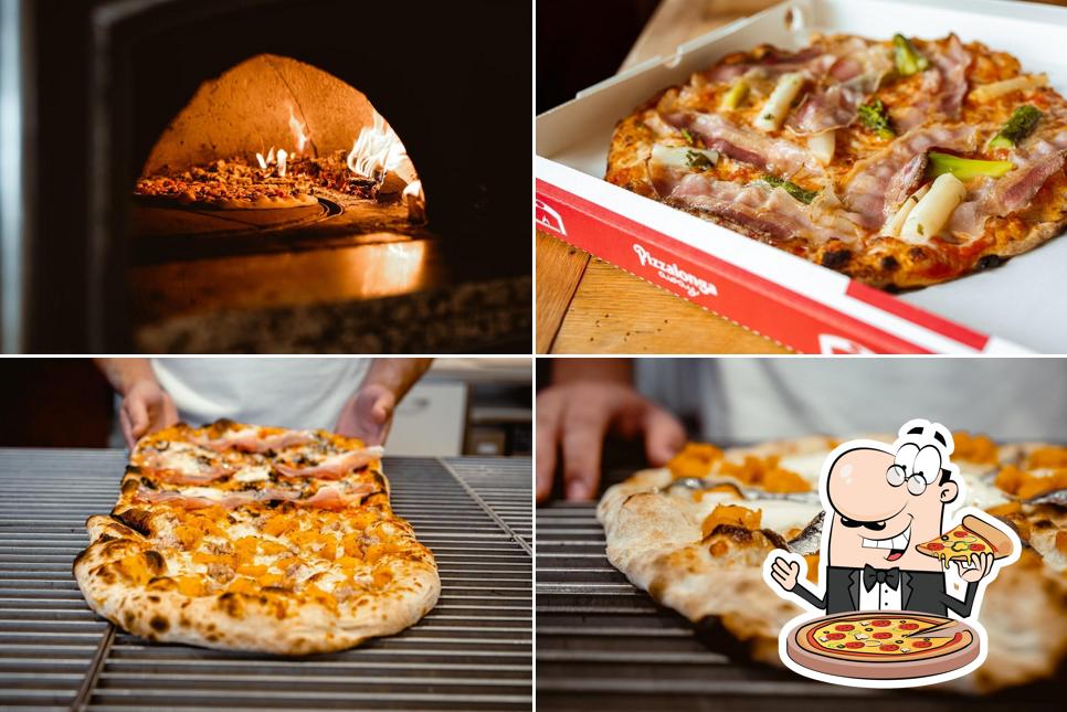 A Pizzalonga Away San Martino di Lupari, puoi ordinare una bella pizza