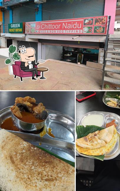 The interior of Chittoor Naidu Veg & Non Veg Tiffins