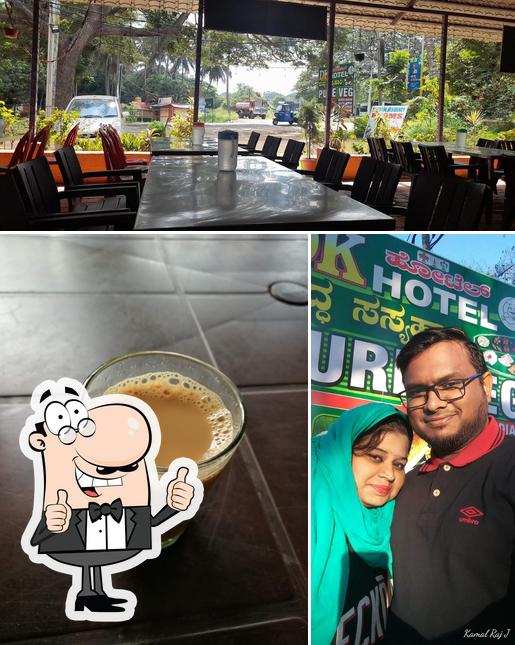 Look at the picture of DK Pure Veg Hotel