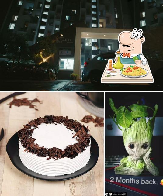 Among different things one can find food and exterior at FlowerAura - Florist & Cake Shop in Ludhiana