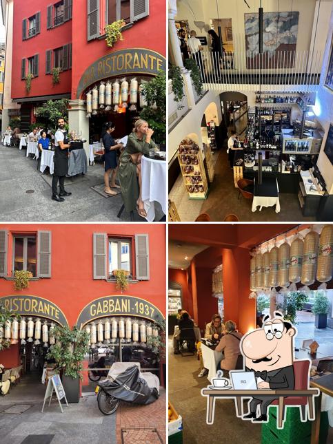 Gli interni di GABBANI Ristorante