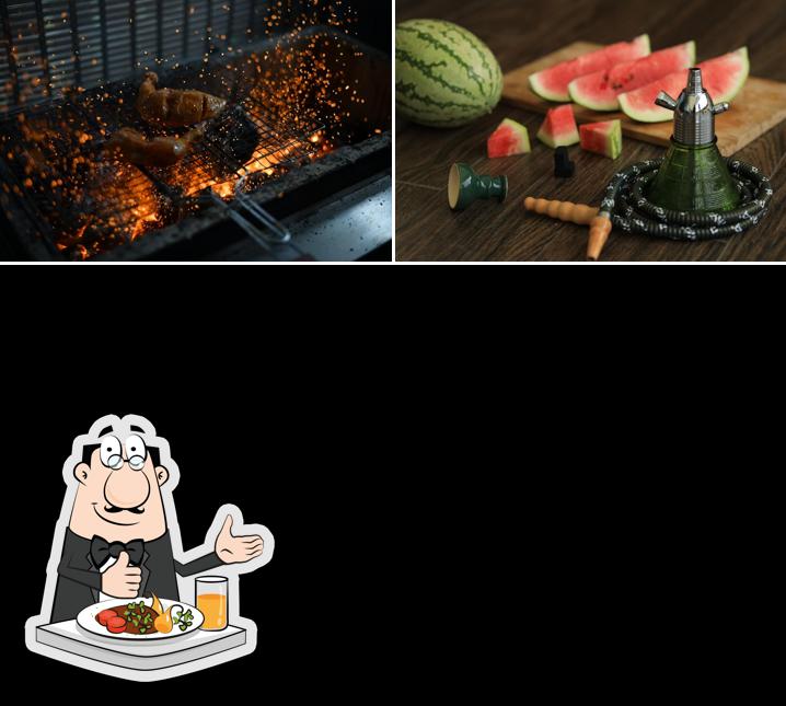 Food at Grill Republic- Barbecue & Sheesha Diner