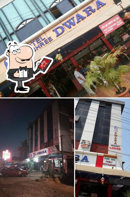 The exterior of Hotel Shree Dwara