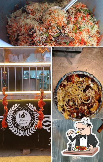 Food at Khan saab