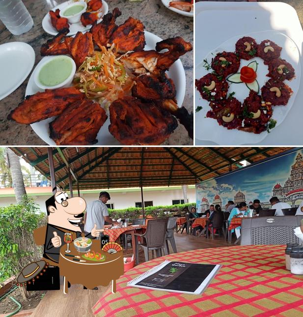 Maya Garden Restaurant is distinguished by food and interior