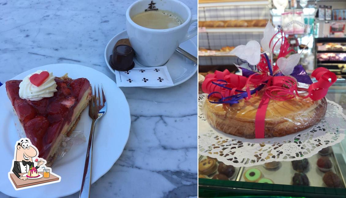 Marti cafe offre un'ampia varietà di dolci