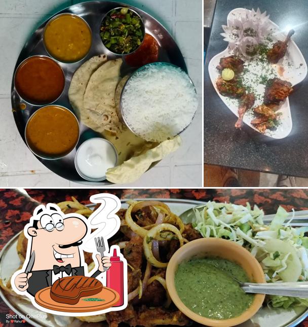 Get meat dishes at Mithra family restaurant & bar