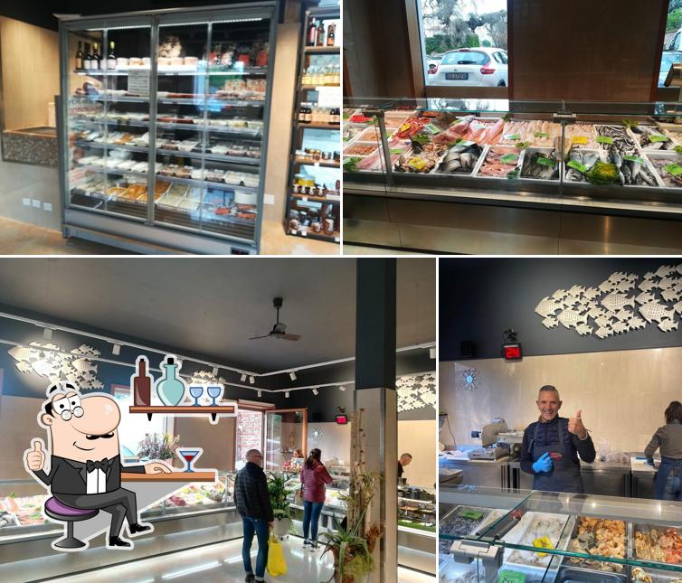 La foto della interni e cibo di Pescheria Giorgione