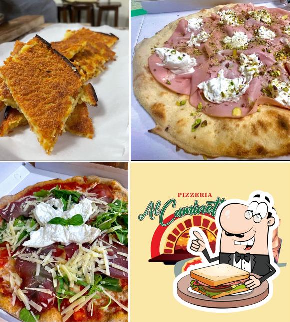 Toast al formaggio al Pizzeria Al Caminetto