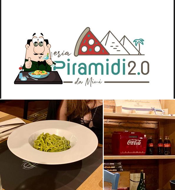 Pizzeria Il Mulino da Mimi si caratterizza per la cibo e interni