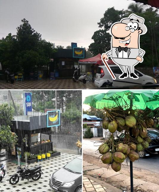 The exterior of Poovan banana
