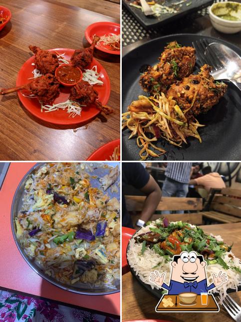 Food at THE KAPITAL KITCHEN RESTAURANT