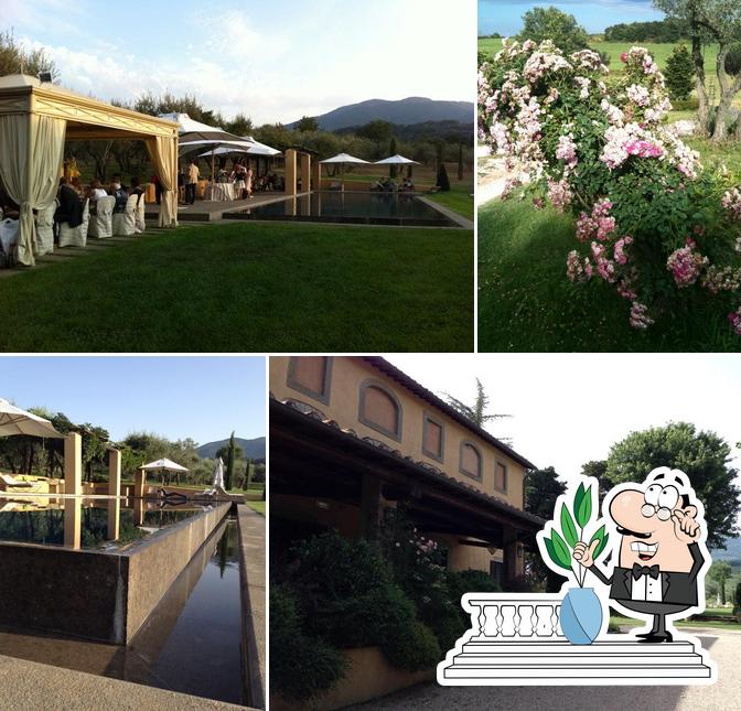 Gli esterni di Tenuta Santa Lucia