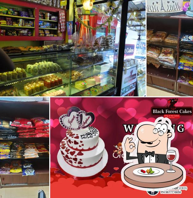 Food at The Blackforest Cakes