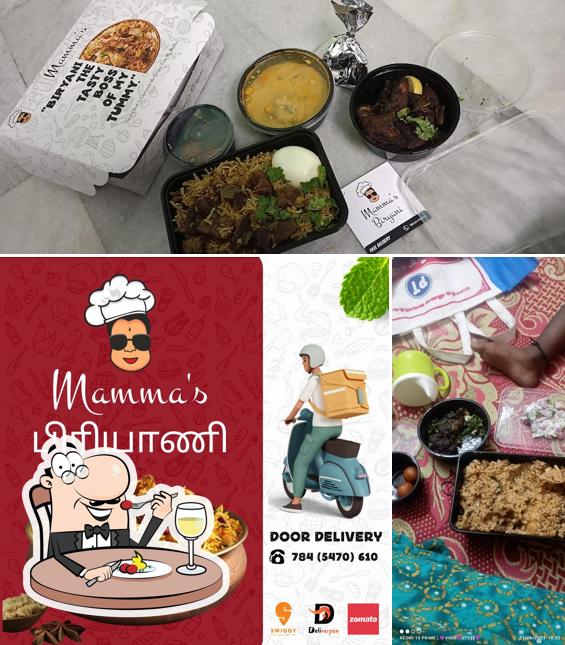 Meals at mamma's biryani