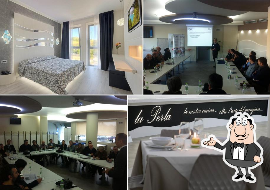 Dai un'occhiata agli interni di La Perla Hotel Ancona