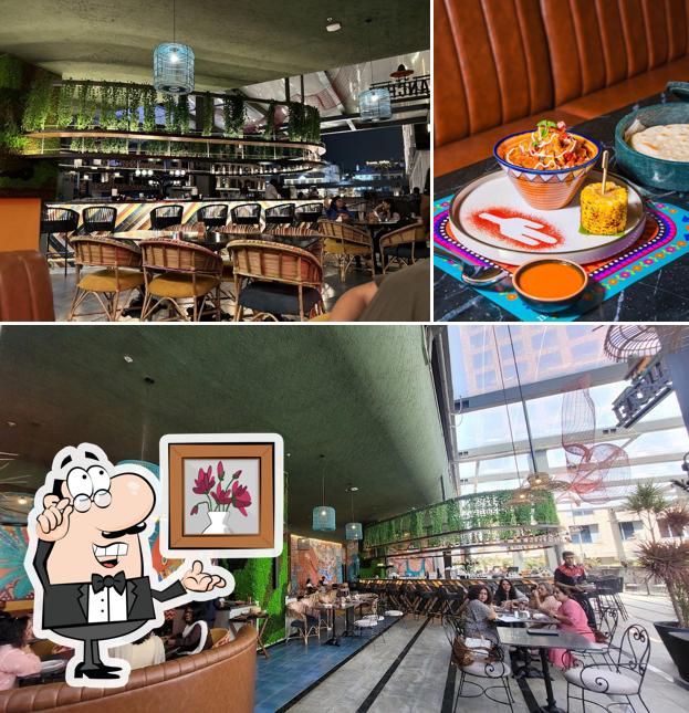 The interior of Sanchez - Restaurante & Cantina