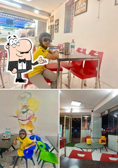 The photo of Spicy Ruchi Family Restaurant’s interior and food