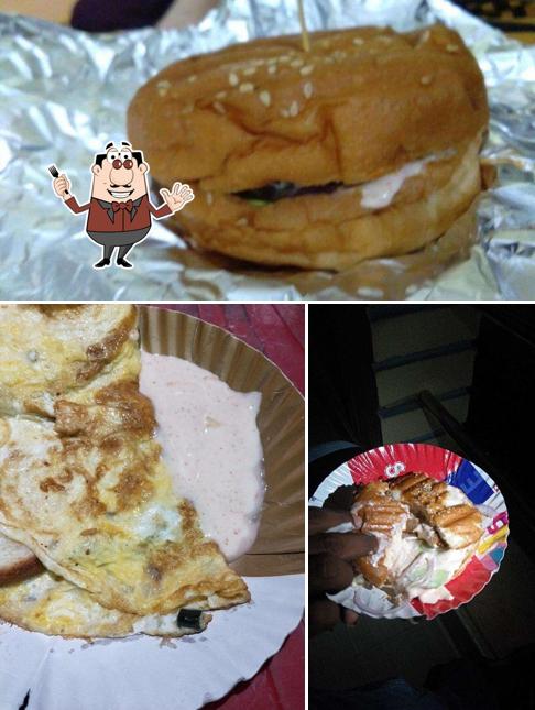 Food at The Burger Zone