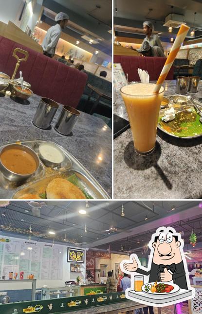 The photo of food and interior at Udipis Upahar Vizag