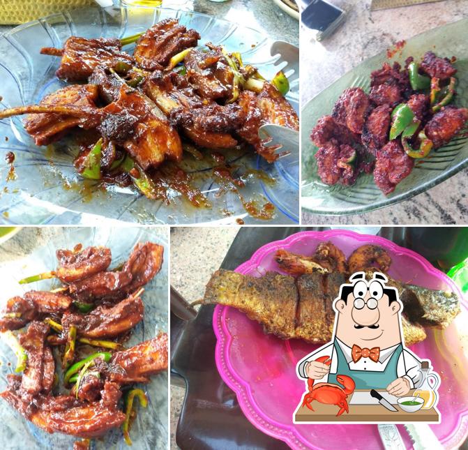 Pick various seafood meals served at Spice Hut