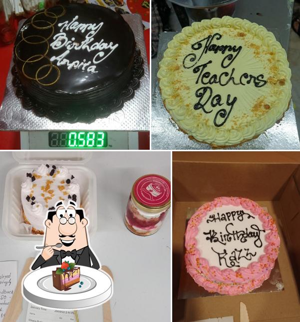 Chocolate cake at Bhooka Bheem - The CAFÉ & BAKERY