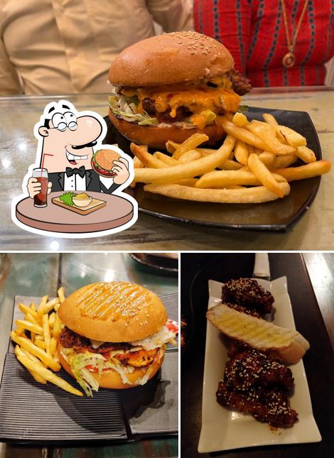 Get a burger at Big Bun Theory