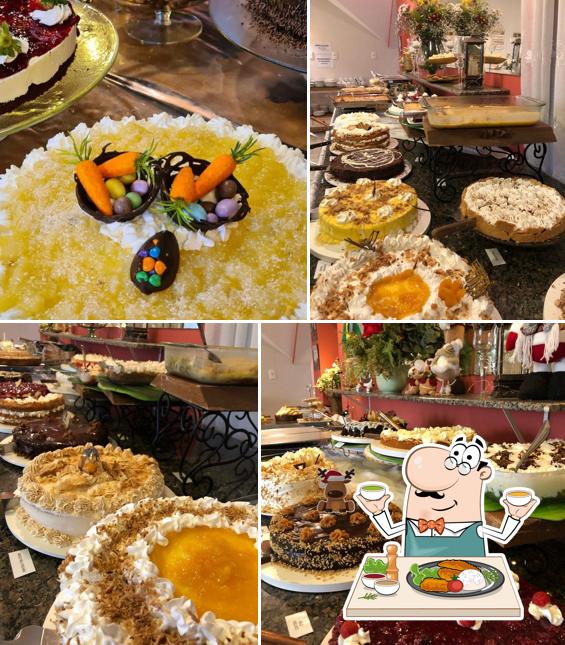 Comida em Café Colonial Doce Paraíso