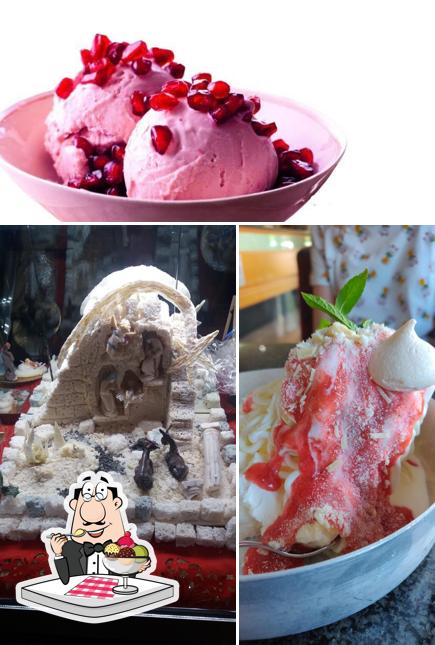 Gelateria la Primula propone un'ampia selezione di dessert